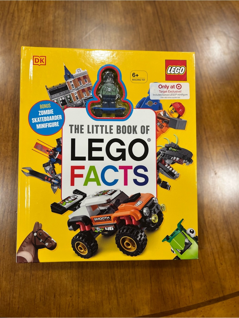 Lego Bright Yellow 'The Little Book of LEGO Facts' with Colorful Cover Images